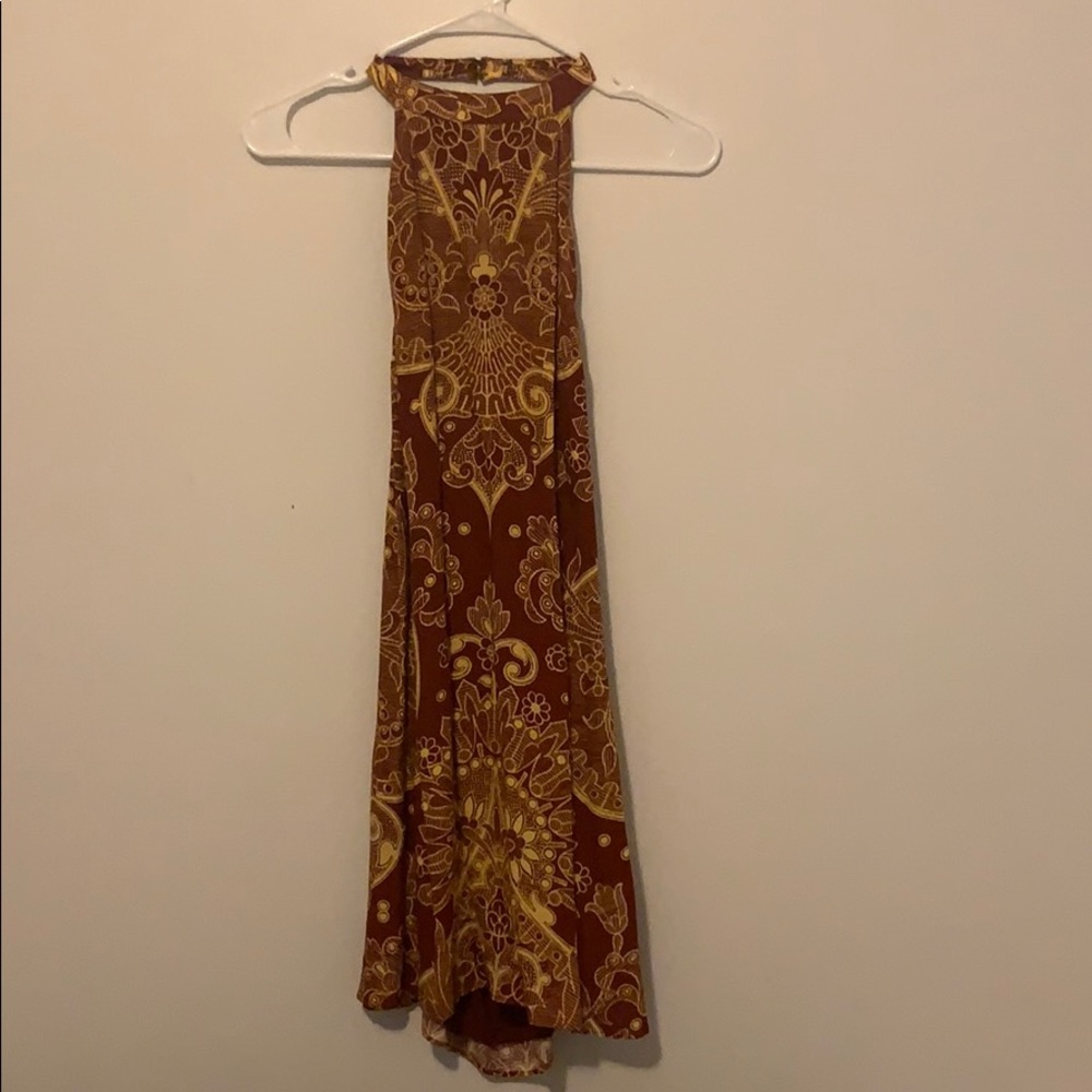 Urban outfitters boho paisley halter dress